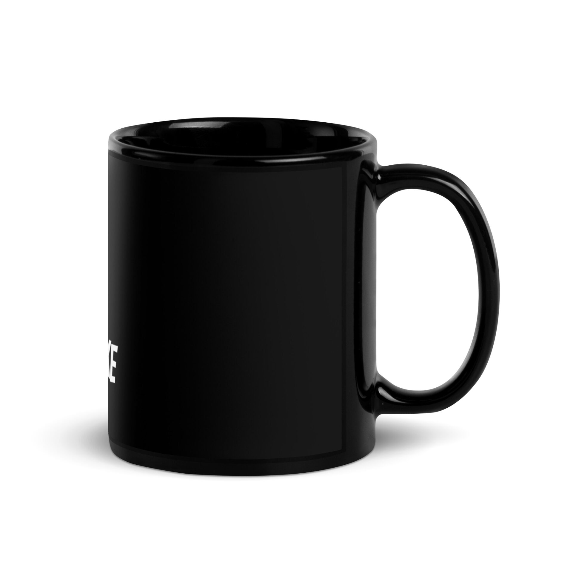 Im Awake Black Glossy Mug