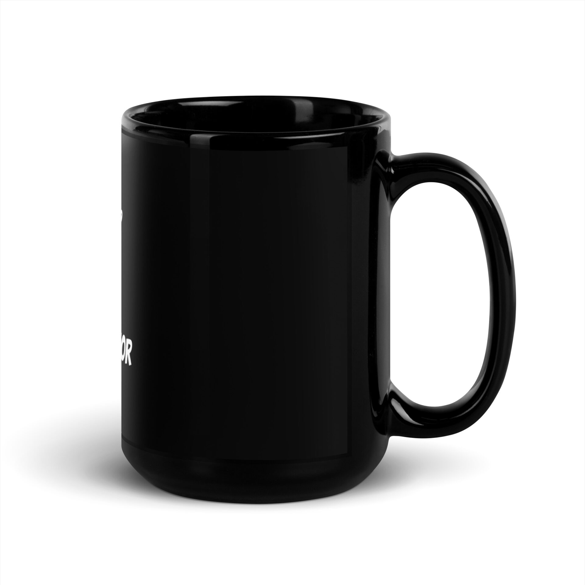 Grateful For Dogs Black Glossy Mug